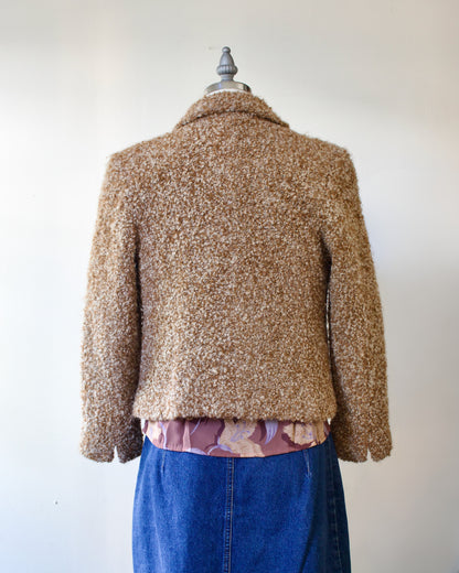 00s Alpaca Knit Jacket x Island Alpaca Company (XS)