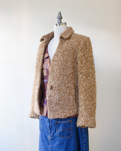 00s Alpaca Knit Jacket x Island Alpaca Company (XS)