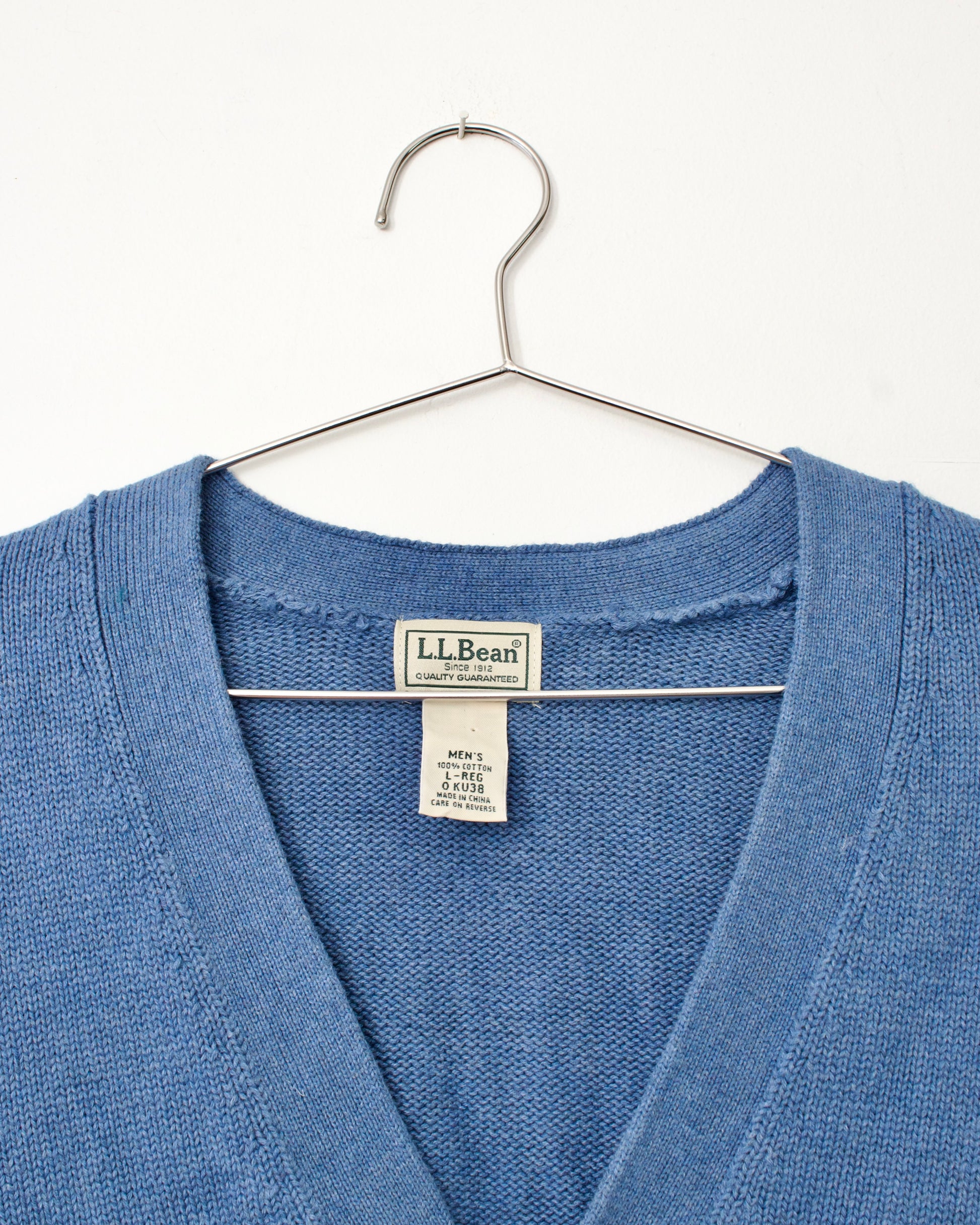 00s Cotton Knit Cardigan x L.L. Bean (L)