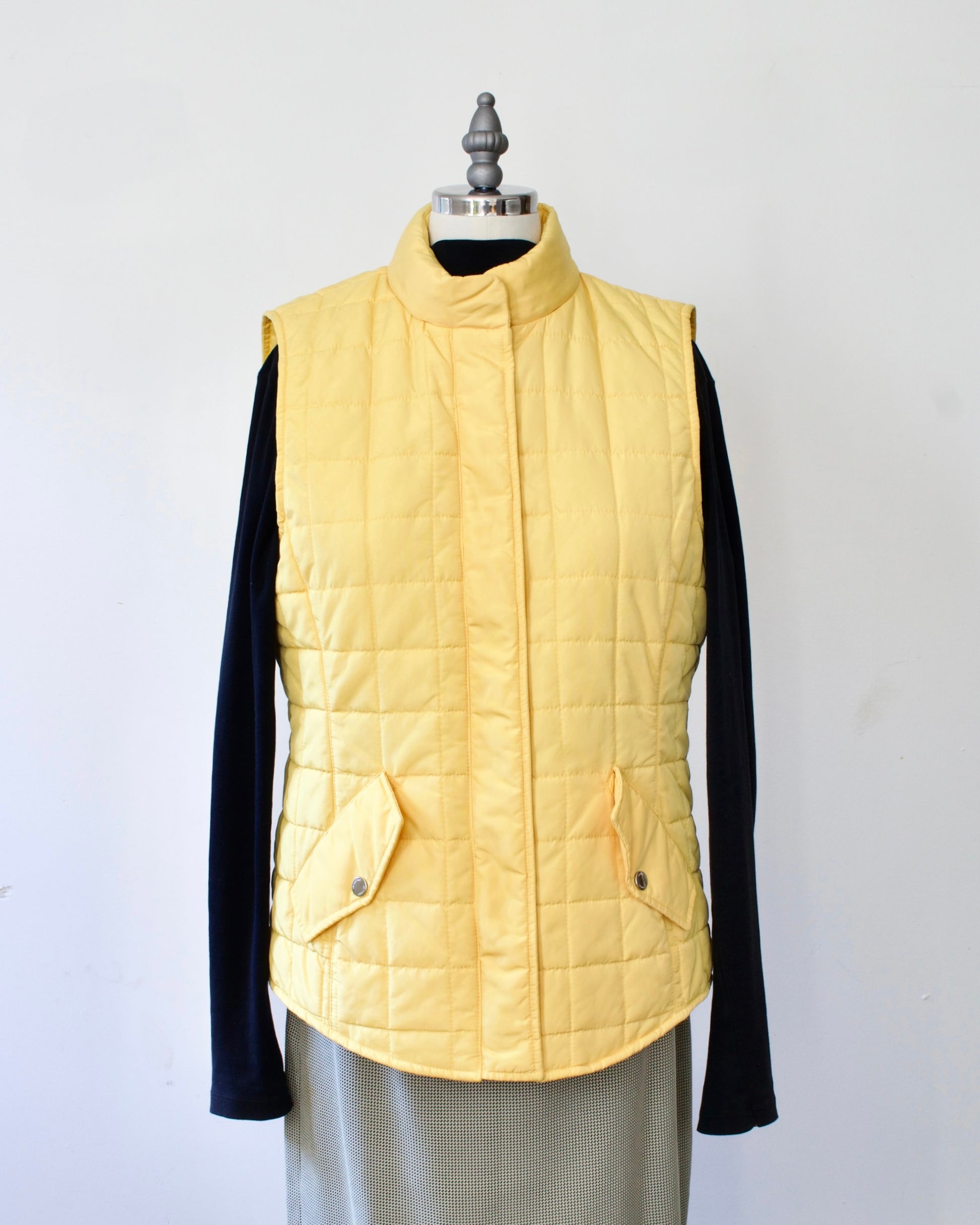00s Quilted Vest x Jones New York Signature (M)