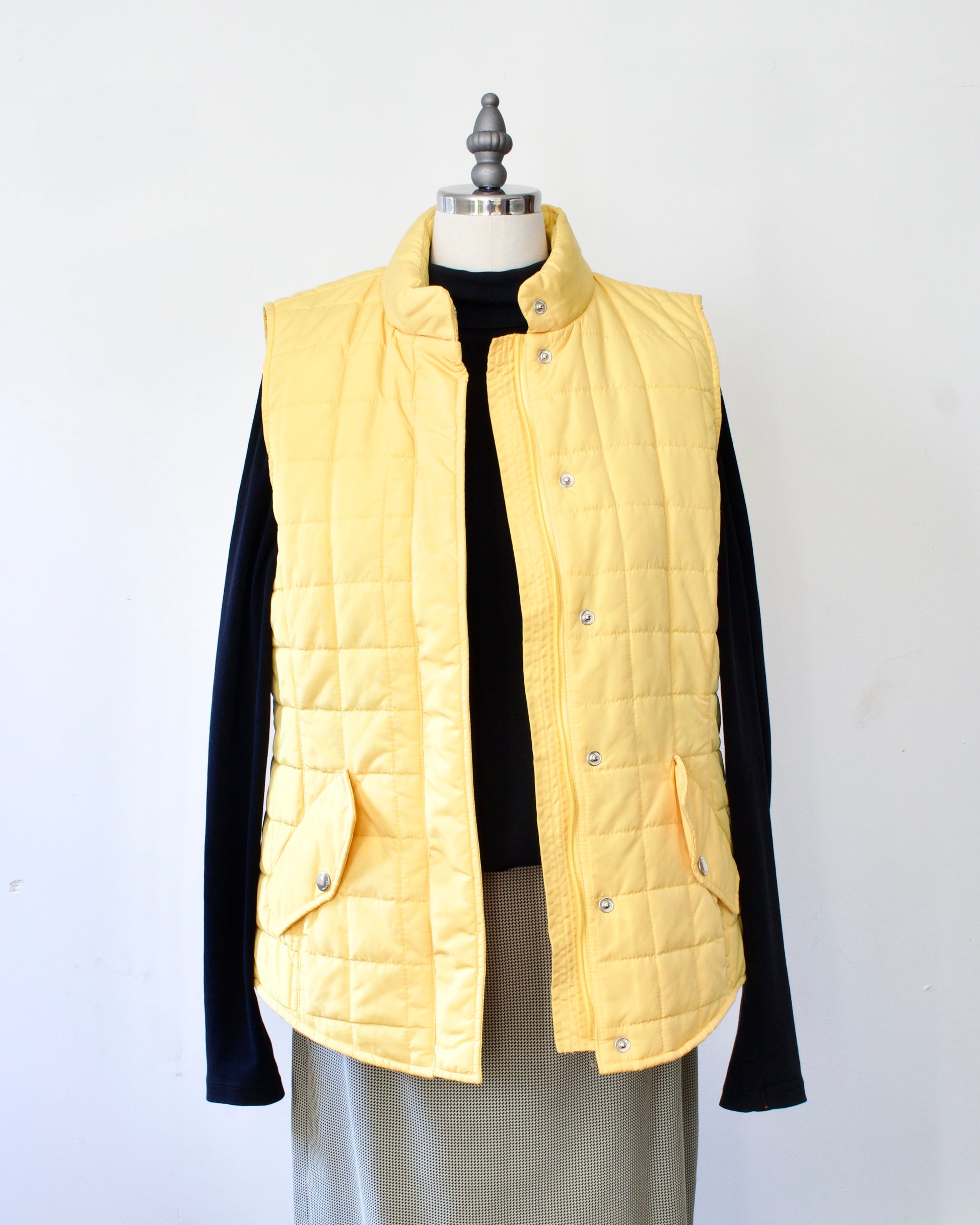 00s Quilted Vest x Jones New York Signature (M)