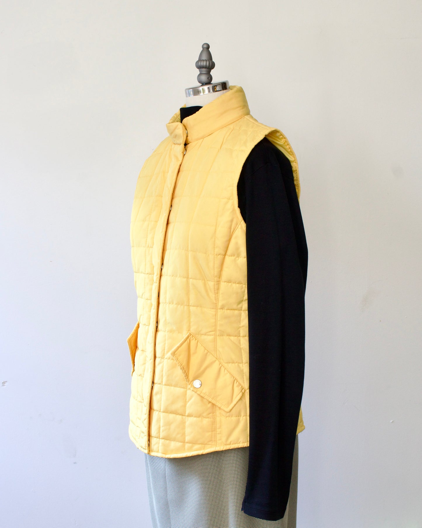 00s Quilted Vest x Jones New York Signature (M)