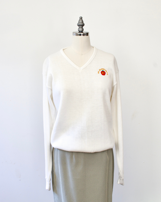 1987 Apple Knit Pullover (M)