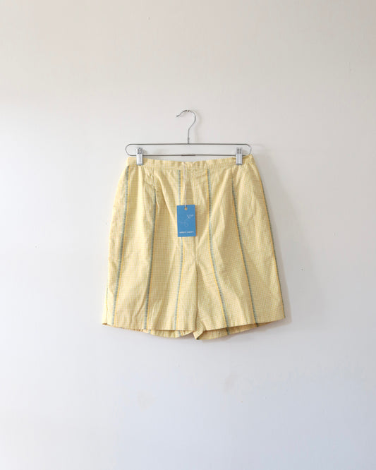 60s Gingham Shorts x Graff (S)