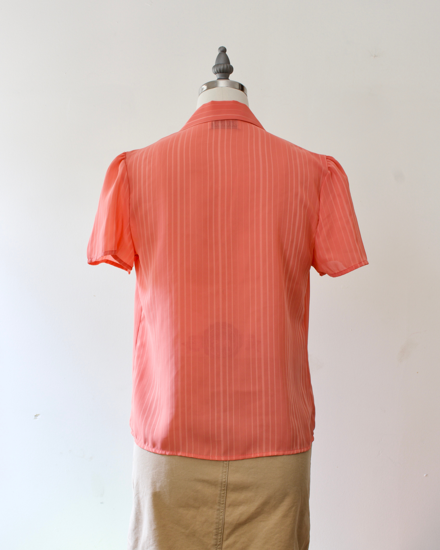 70s Sheer Pinstripe Blouse x So What! California (S)