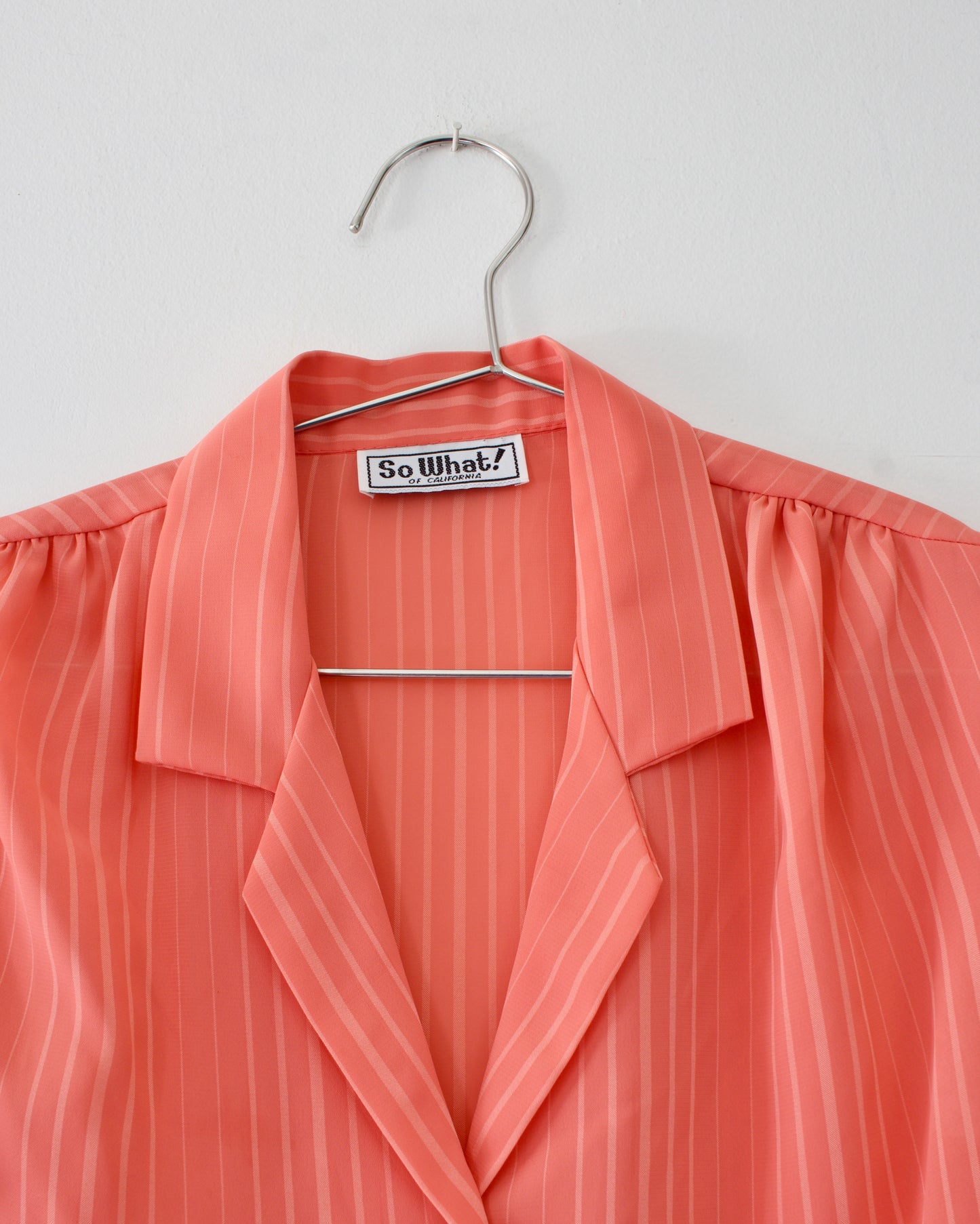 70s Sheer Pinstripe Blouse x So What! California (S)
