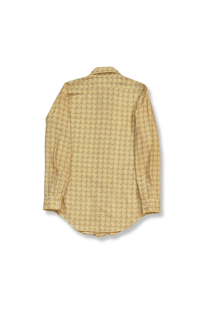 70s Square Print Shirt (S) | Subject Matter