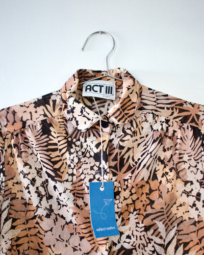 70s Union-Made Floral Shirt x Act III (M)