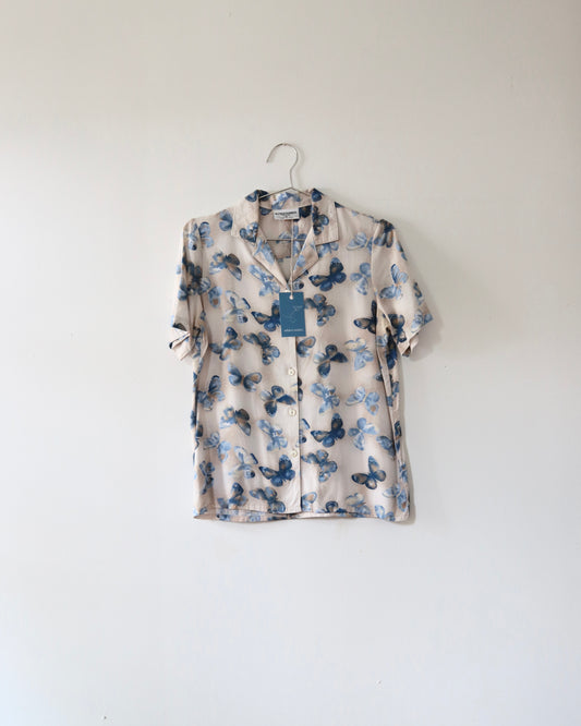 80s Butterfly Shirt x Alfred Dunner (M)