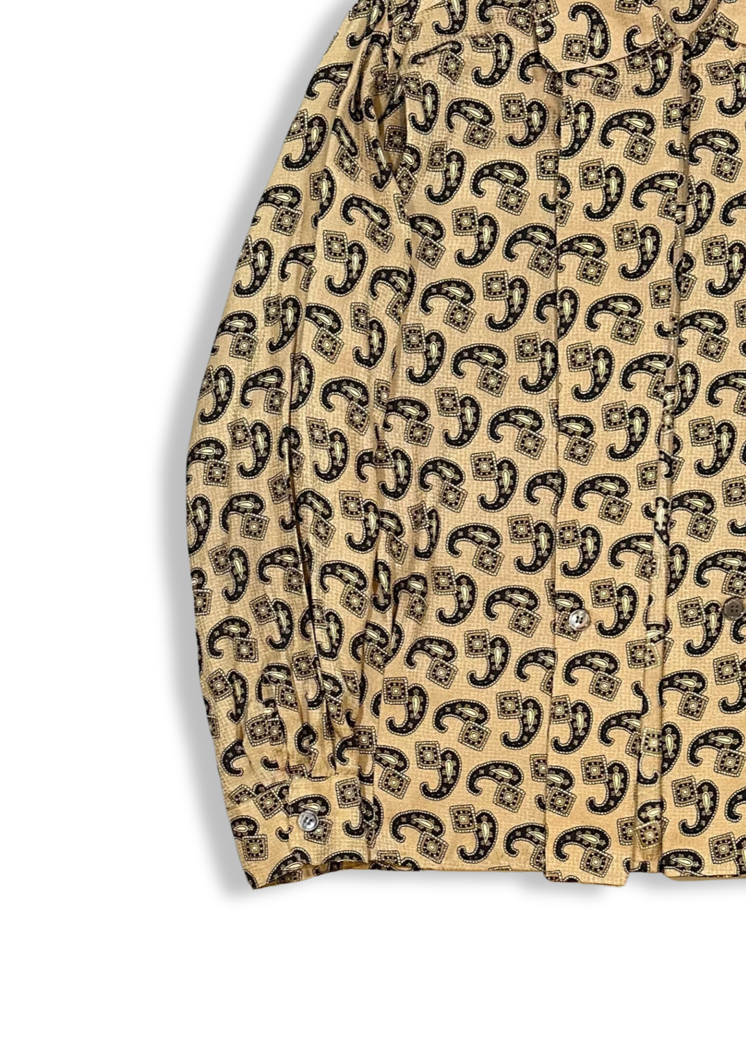 80s Silk Paisley Top (1X-2X) | Subject Matter