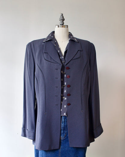 80s Tailored Arrow Blazer x Zelda (M)