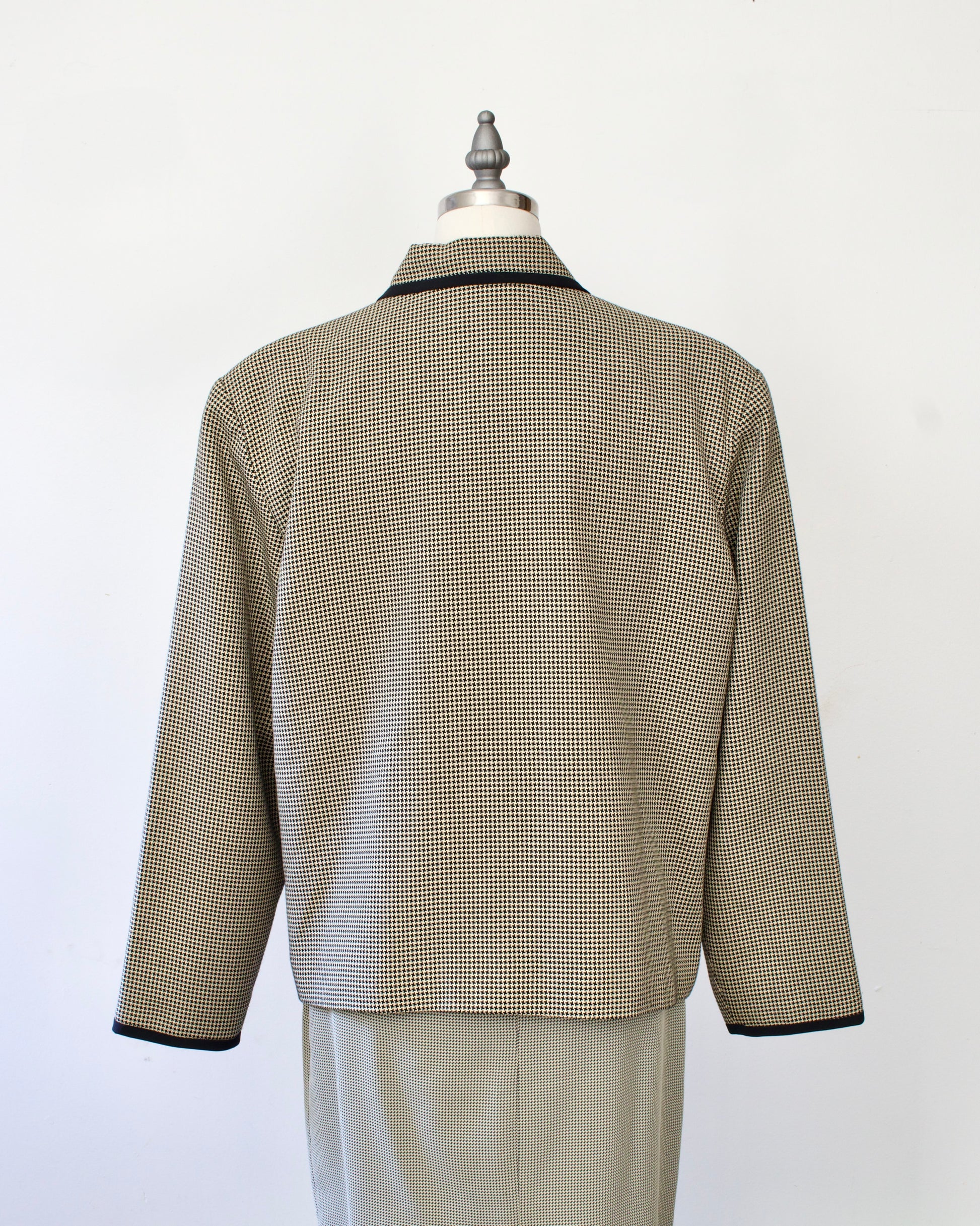 80s Union-Made Houndstooth Jacket x Brownstone Studio (XL)