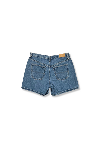 90's 5-Pocket Denim Shorts (S)