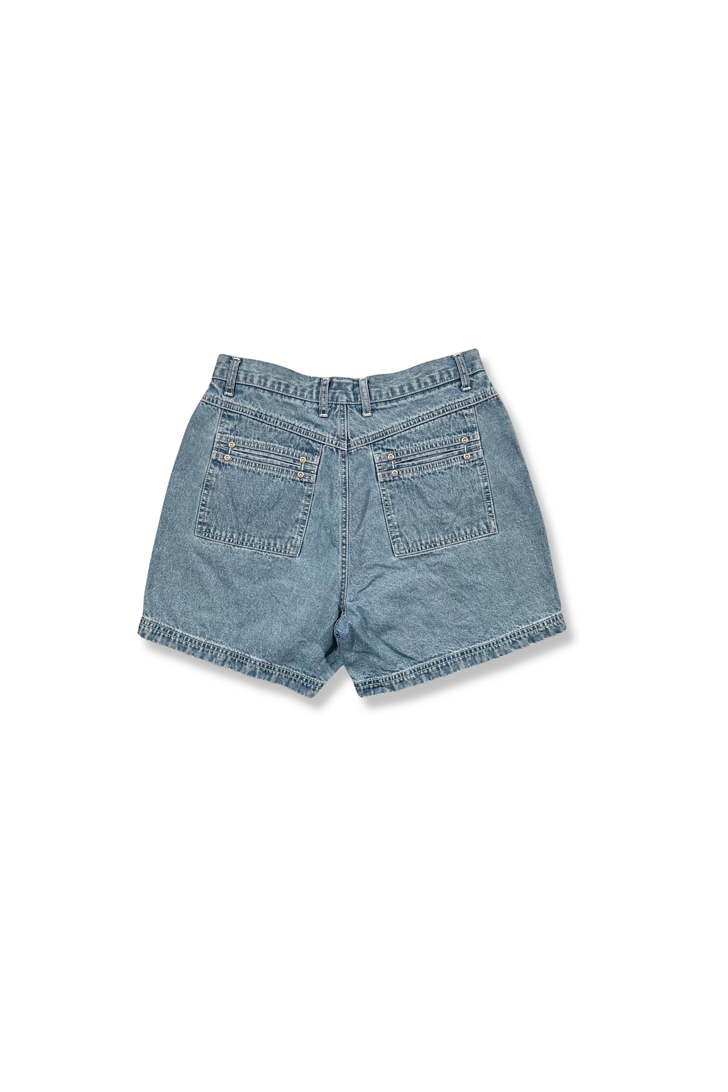 90's 5-Pocket Denim Shorts x L.A. Blues (M)