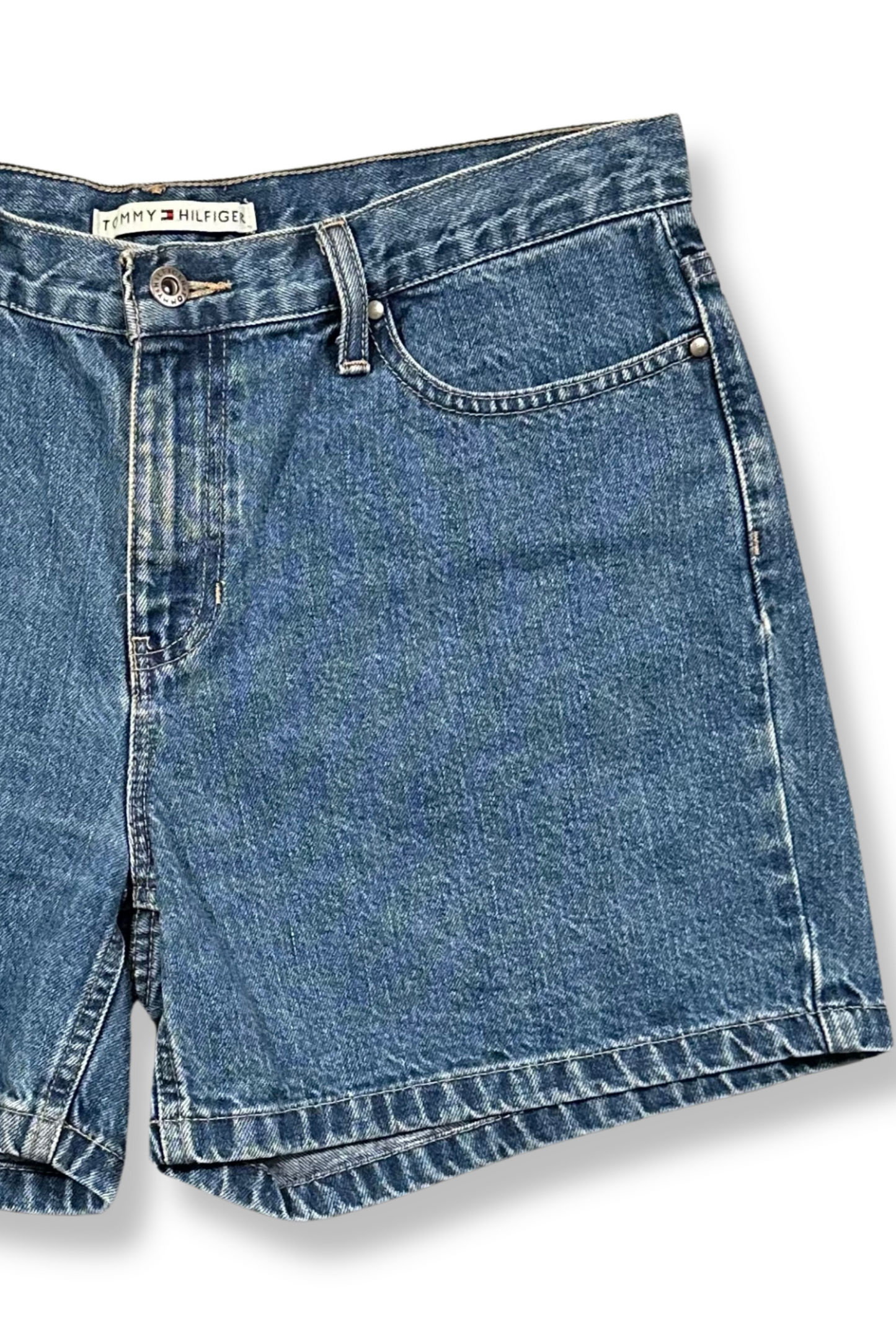 90's Denim 5-Pocket Denim Shorts x Tommy Hilfiger (S)
