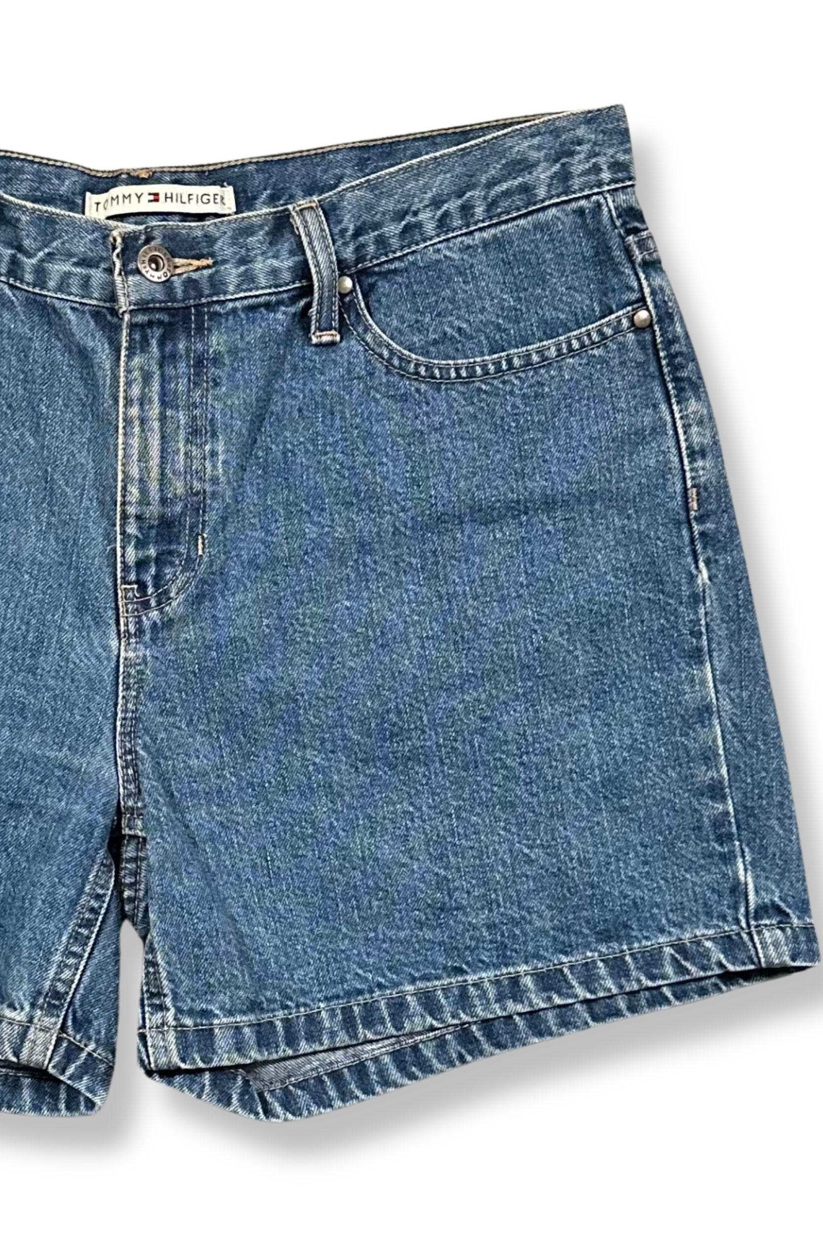 90's Denim 5-Pocket Denim Shorts x Tommy Hilfiger (S)