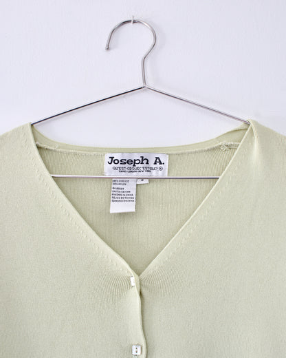 90s Deadstock Knit Cardigan x Joseph A. (S)