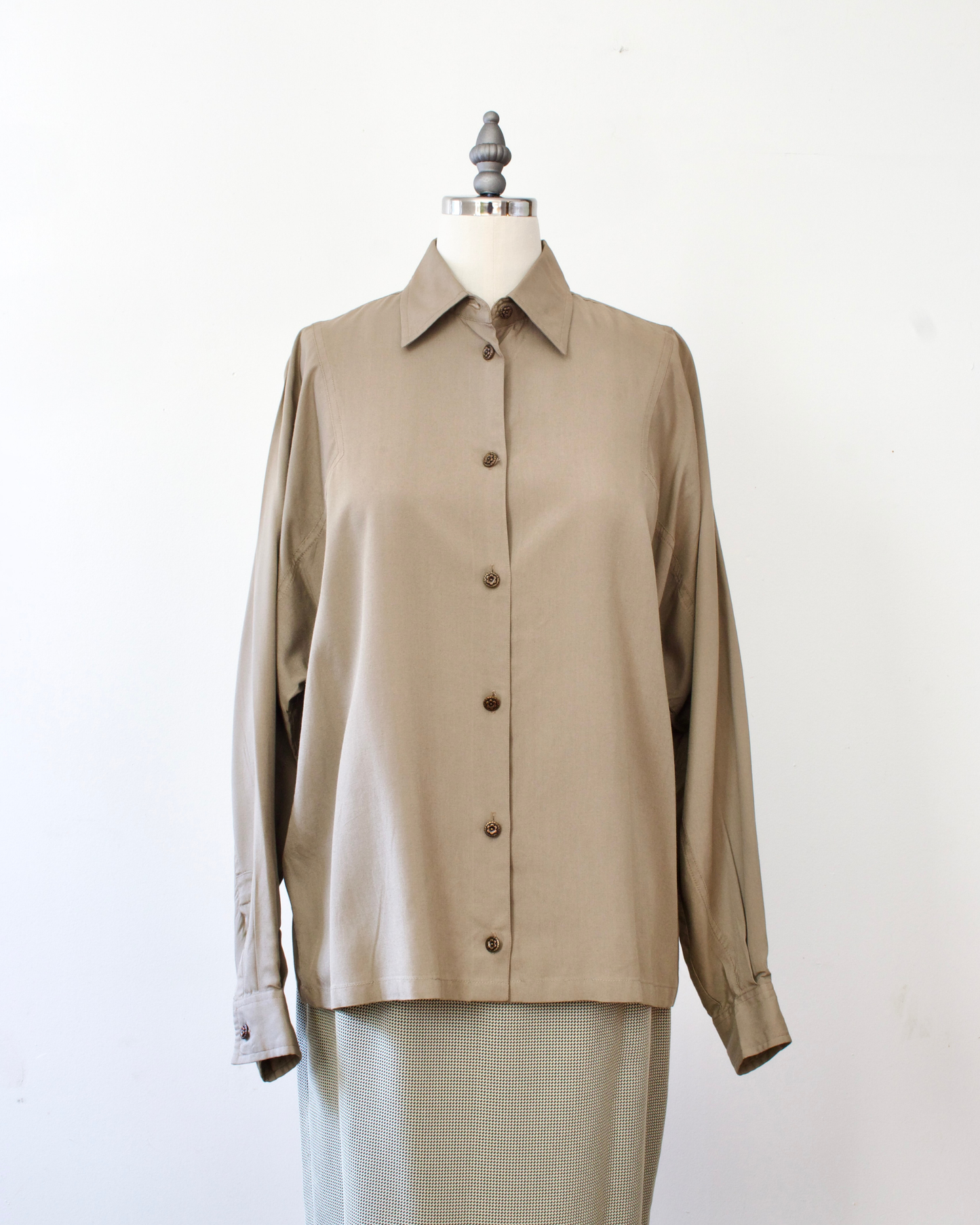 90s Floral Button Shirt x Express (S)