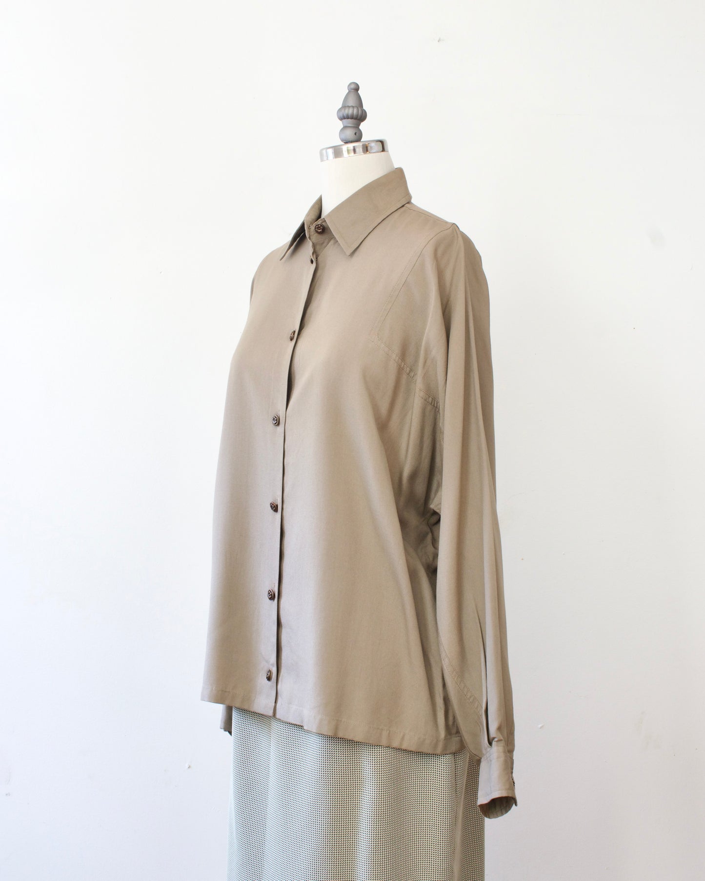 90s Floral Button Shirt x Express (S)