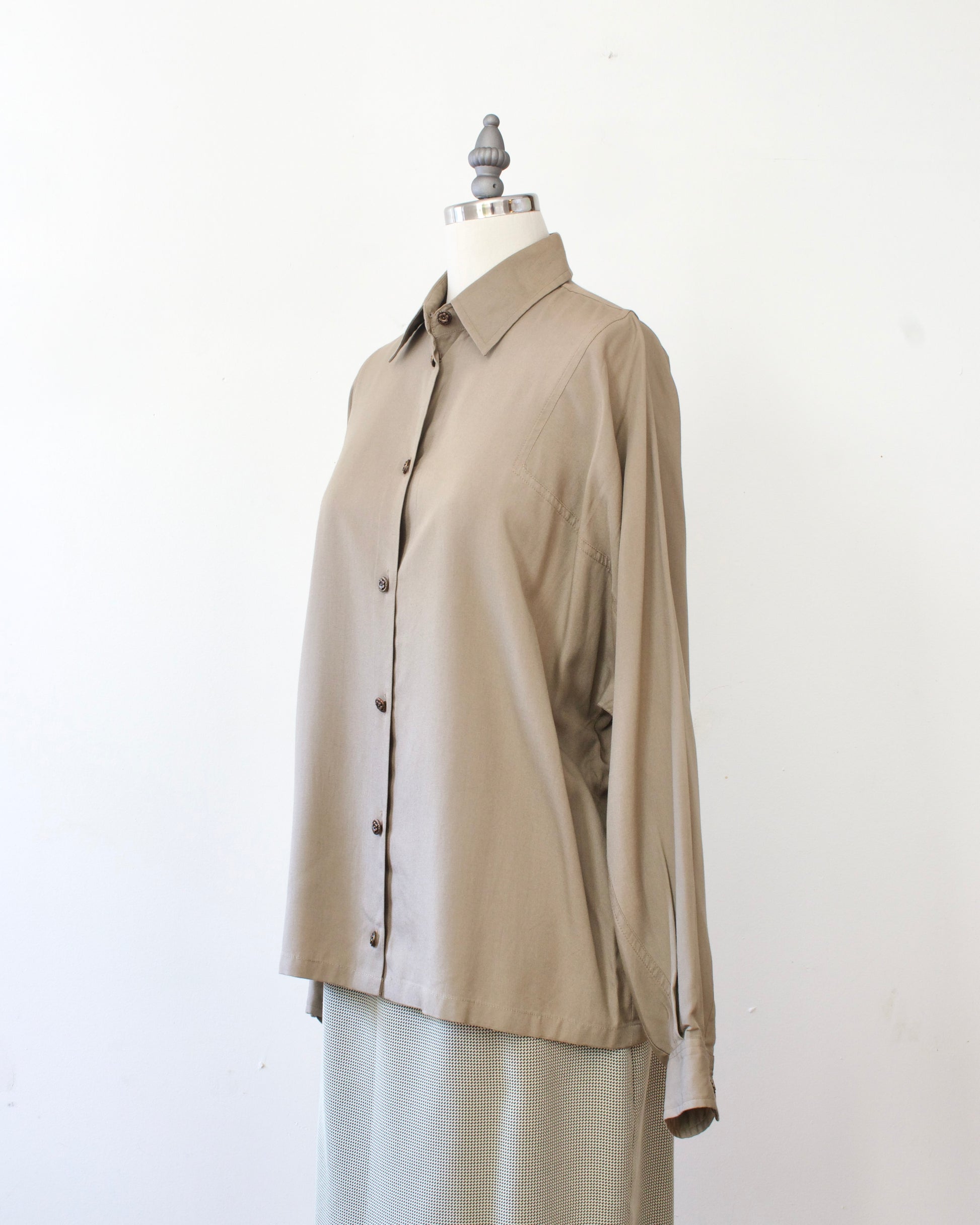 90s Floral Button Shirt x Express (S)