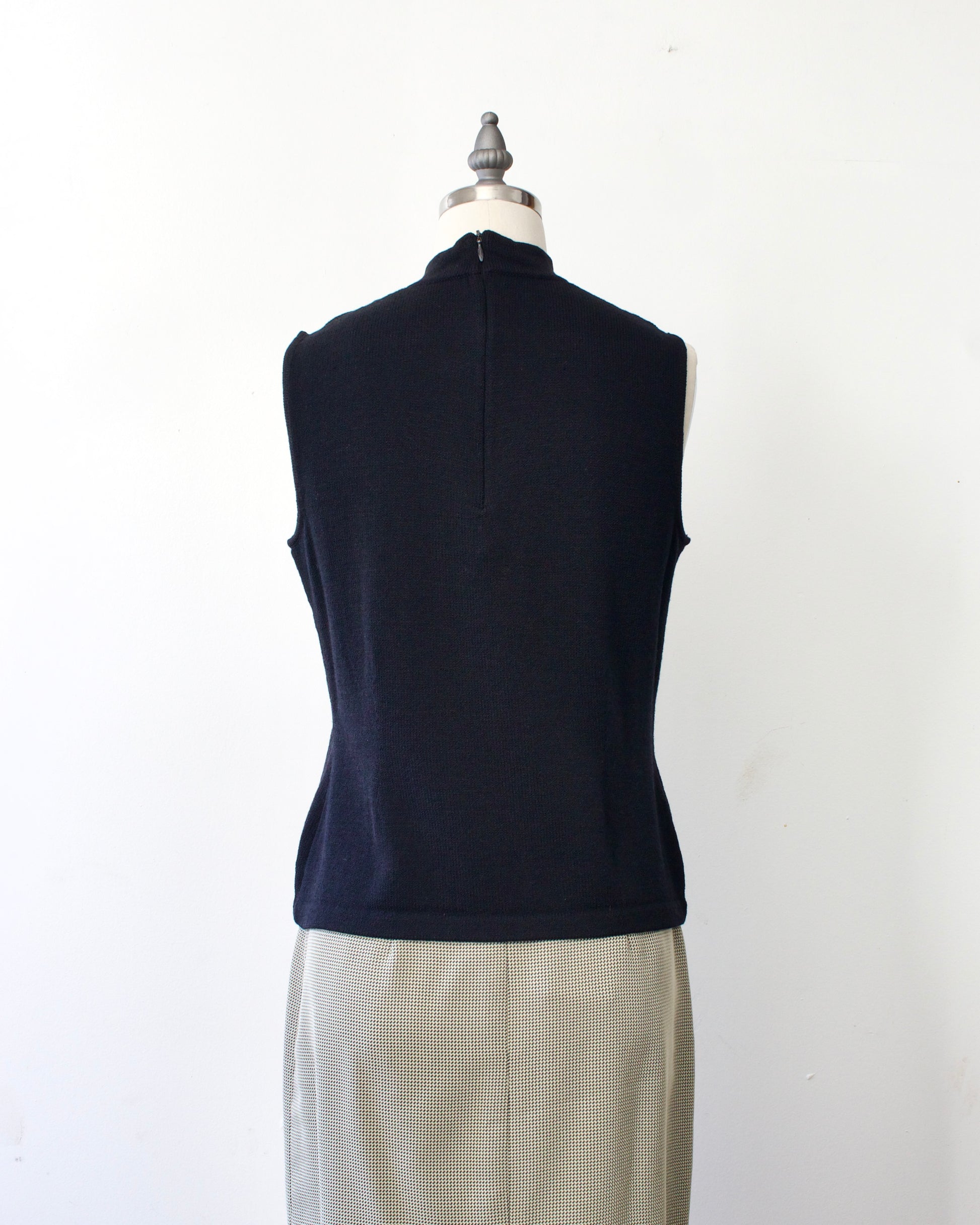 90s Mock Neck Knit Top x St. John (SP)