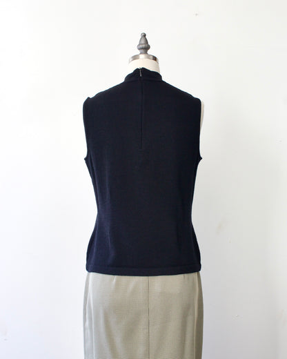 90s Mock Neck Knit Top x St. John (SP)