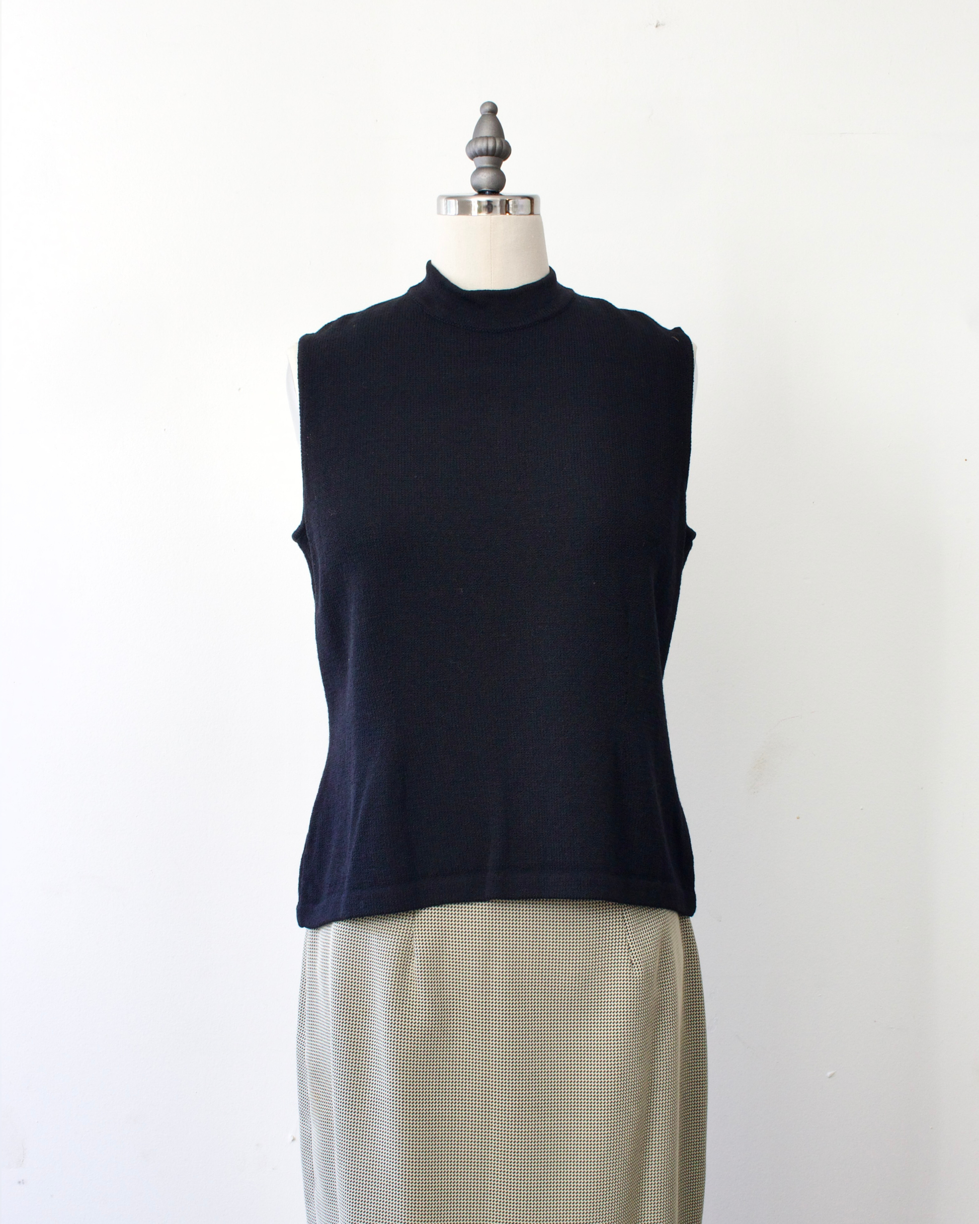 90s Mock Neck Knit Top x St. John (SP)