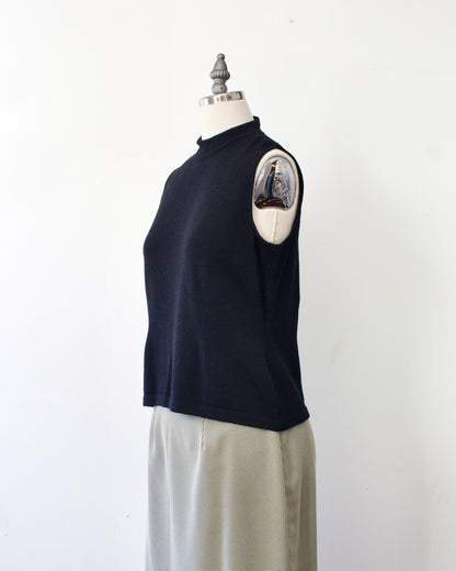 90s Mock Neck Knit Top x St. John (SP)