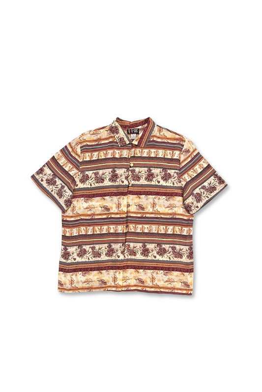 90s Silk Floral Shirt (L-XL) | Subject Matter
