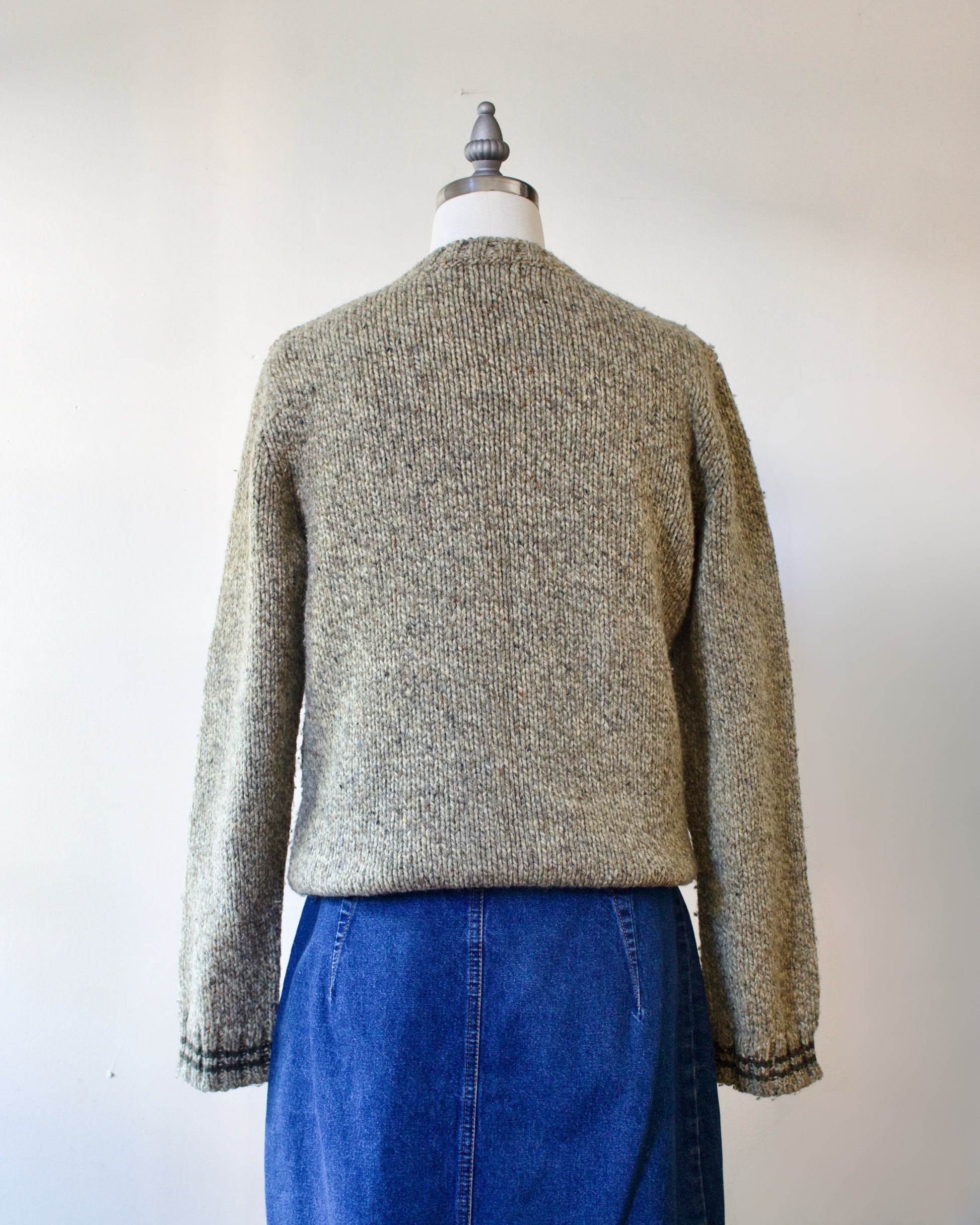 90s Wool-Blend Knit Pullover x Abercrombie & Fitch (S)