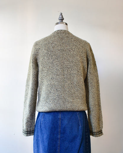90s Wool-Blend Knit Pullover x Abercrombie & Fitch (S)