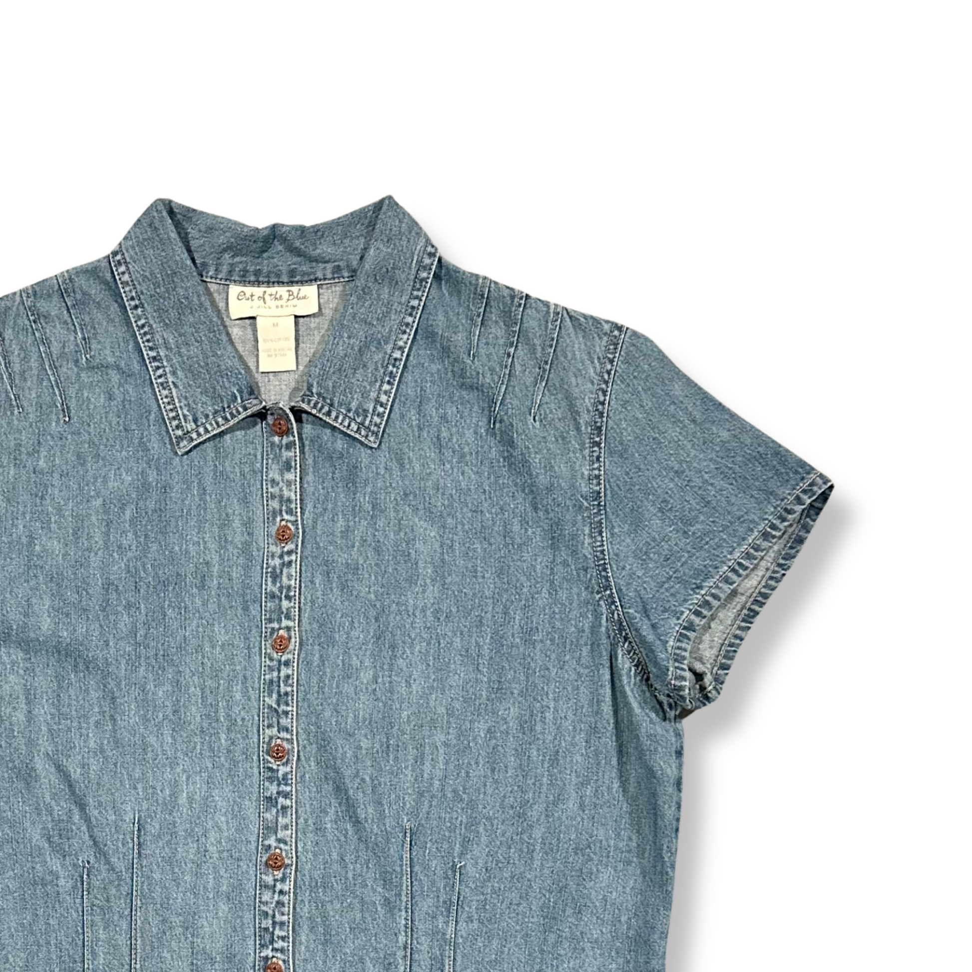 90's Denim Shirt x Out of the Blue x J. Jill Denim (M)