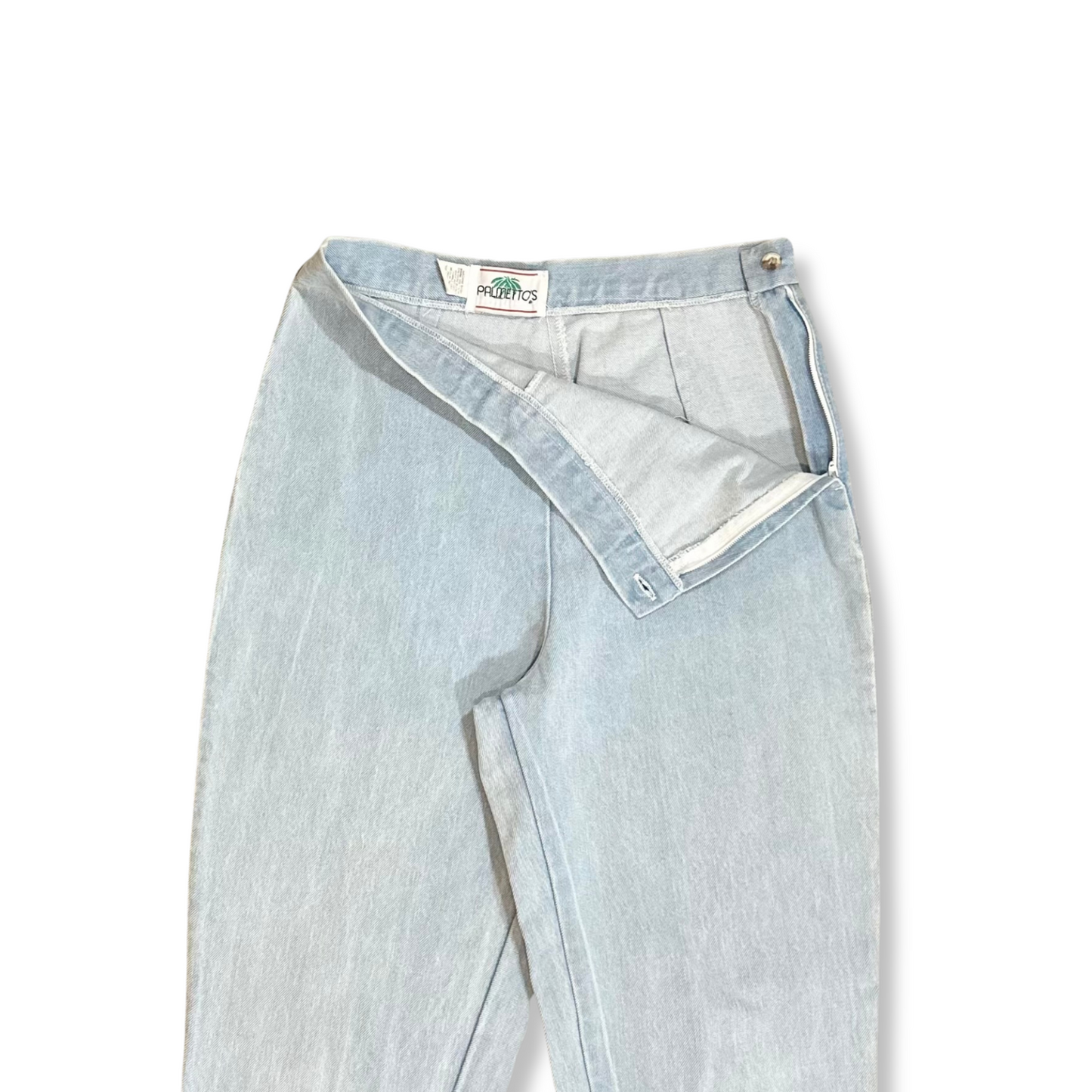 80's Denim Stirrup Pants (S)