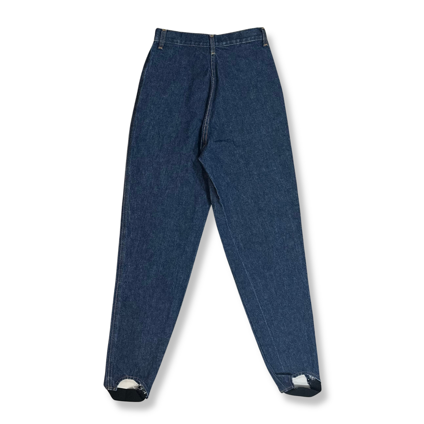 80's Denim Stirrup Pants (XS)