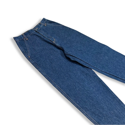 80's Denim Stirrup Pants (XS)