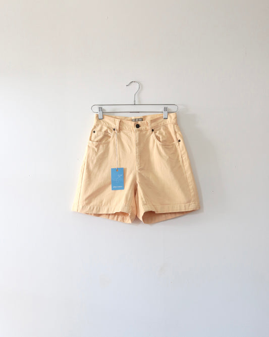 90s 5-Pocket Denim Shorts (S)