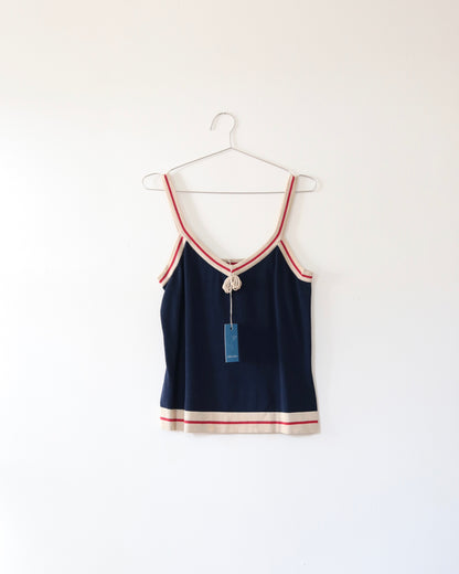 90s Cotton Knit Top (L)