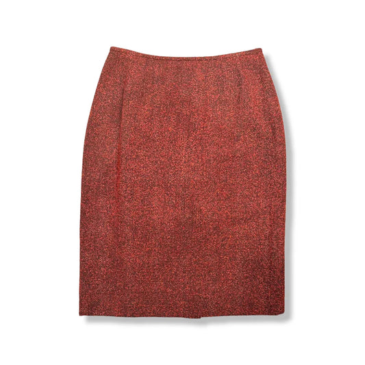 80's Heathered Bouclé Pencil Skirt (SP)