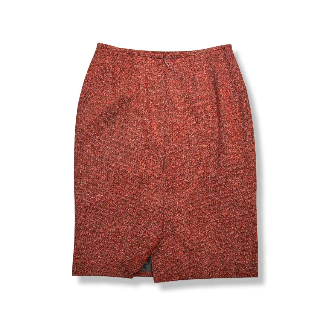 80's Heathered Bouclé Pencil Skirt (SP)