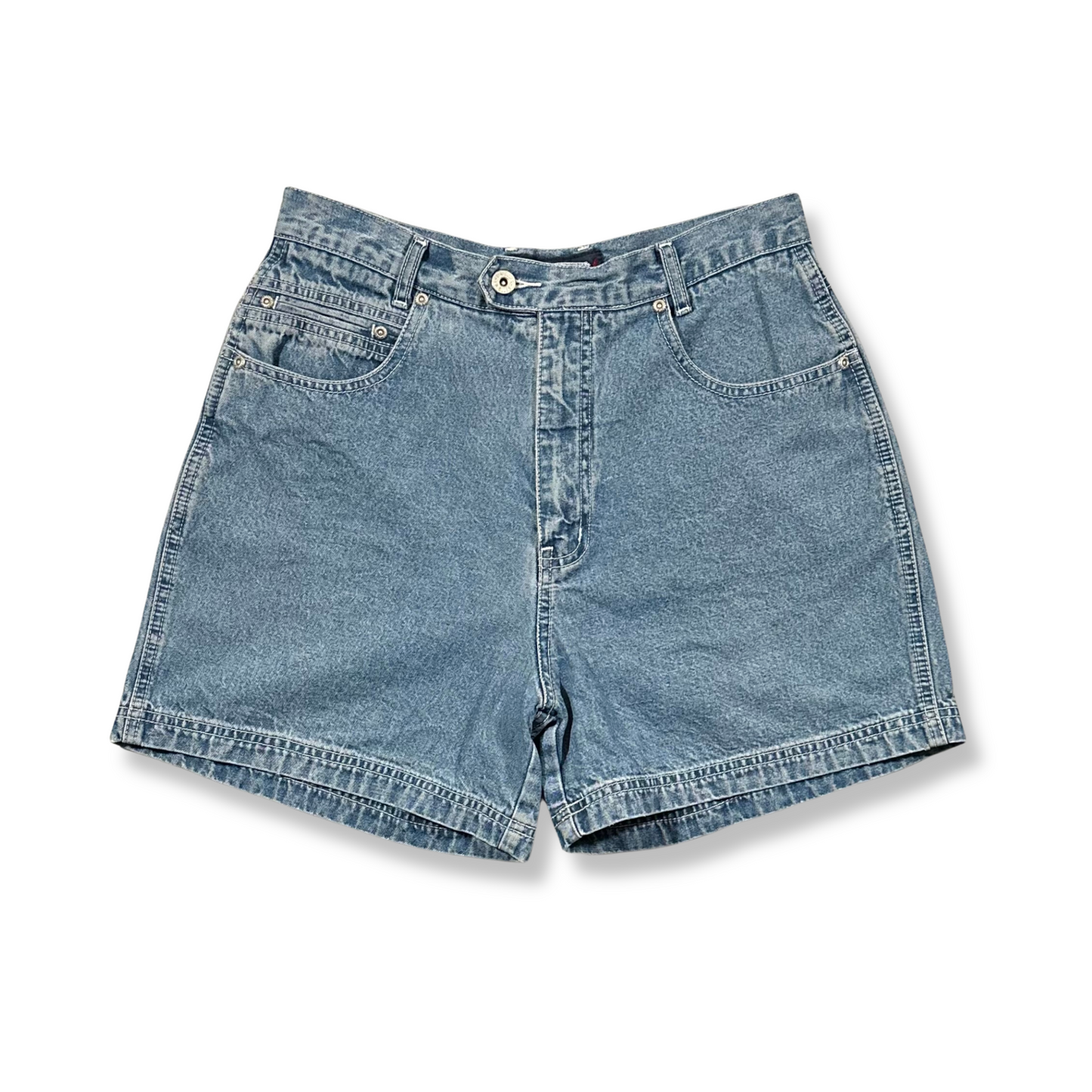 90's 5-Pocket Denim Shorts (M)