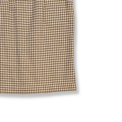 80's Wool-Blend Check Skirt (XS)