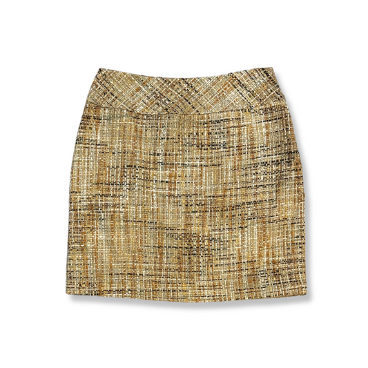 90's Fuzzy Knit Skirt (L)