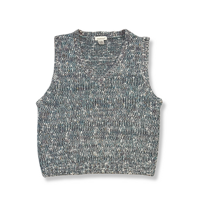 90's Wool-Blend Knit Vest (XL-1X)