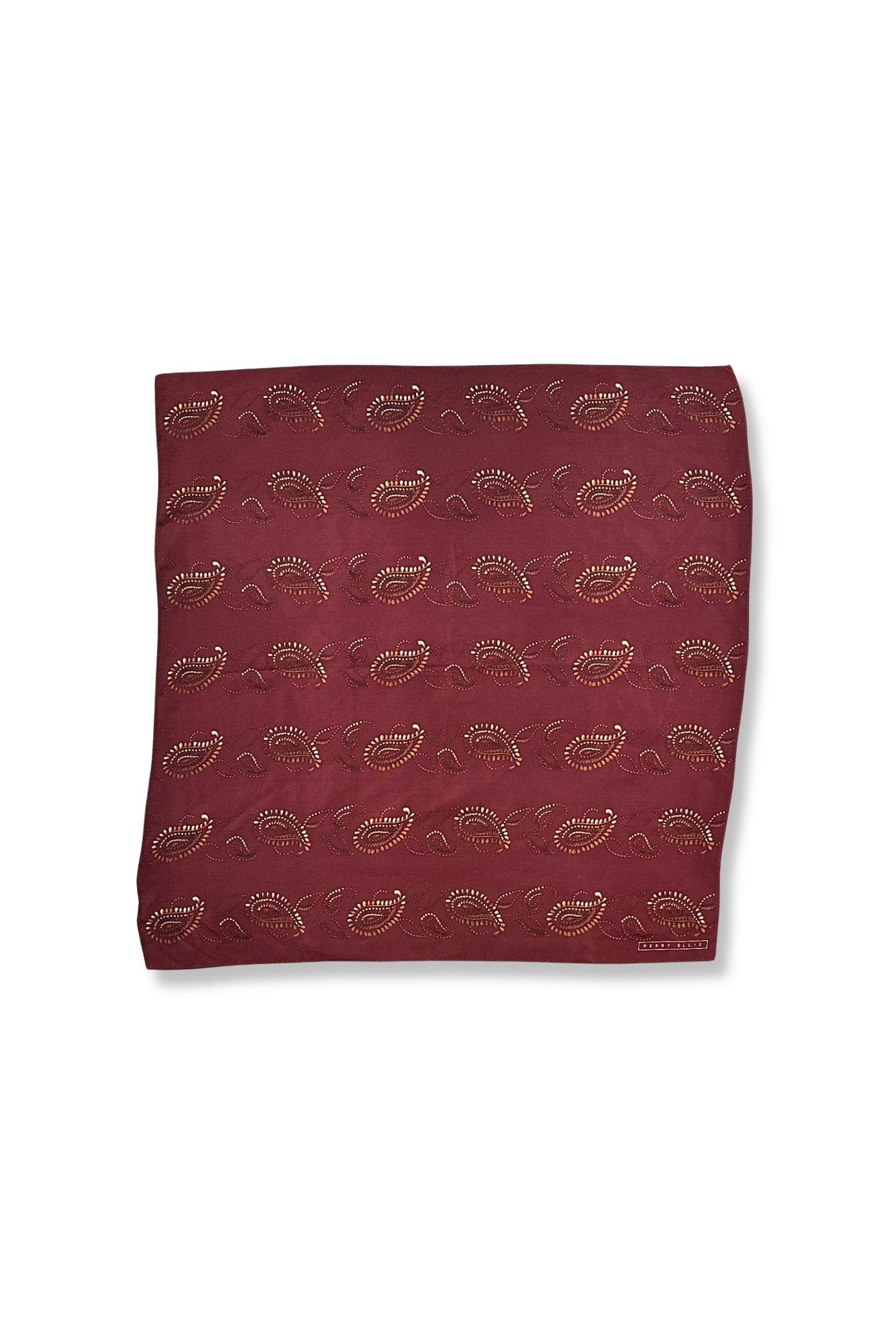 90's Deadstock Silk Paisley Scarf