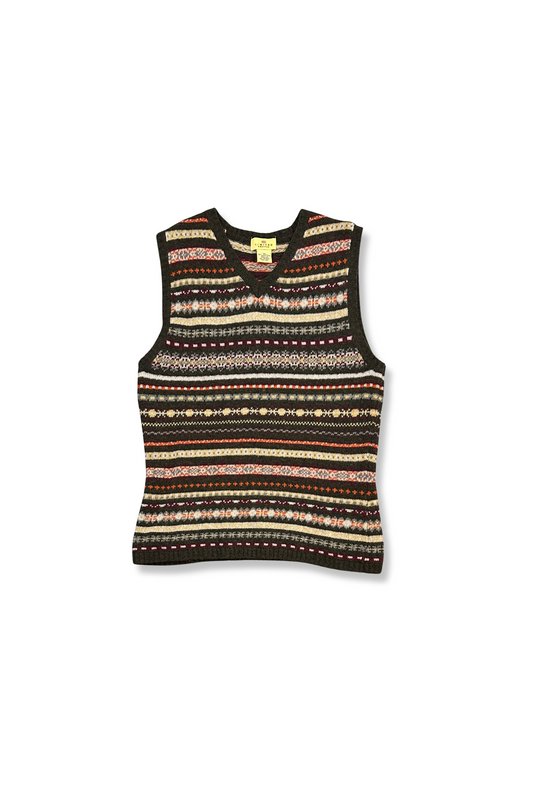 90's Lambswool Knit Vest (SP)